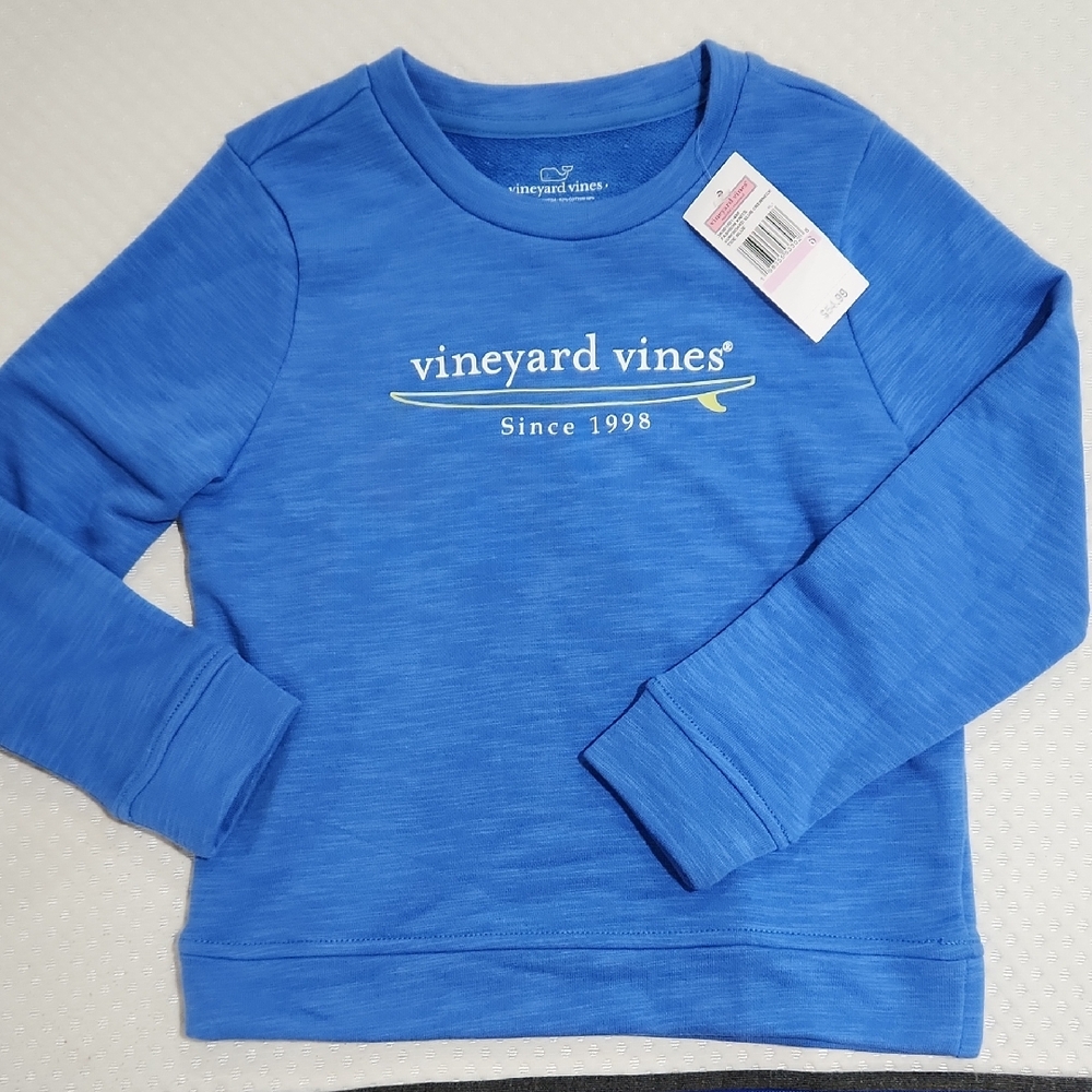 Vineyard Vines Kids Blue Sweatshirt